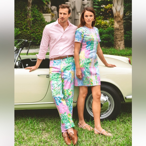 NWT Lilly Pulitzer Mila Short Sleeve Shift Dress